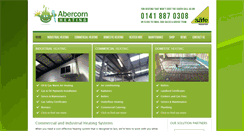 Desktop Screenshot of abercorn-heating.co.uk